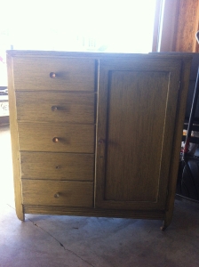 Antique Dresser Restoration - Before