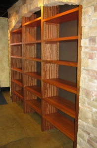 Custom Wine Shelving  | Custom Woodworking by DJP Artistry