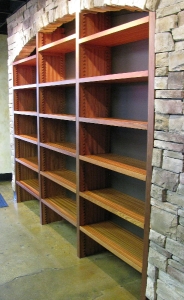 Custom Wine Shelving  | Custom Woodworking by DJP Artistry