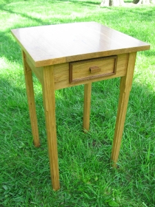 Custom Cherry Accent Table | Custom Woodworking by DJP Artistry