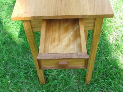 Custom Cherry Accent Table | Custom Woodworking by DJP Artistry