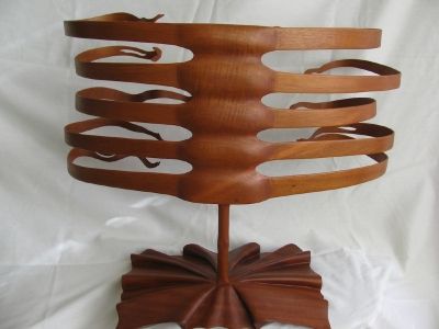 Rib Cage Sculpture  | Custom Woodworking by DJP Artistry