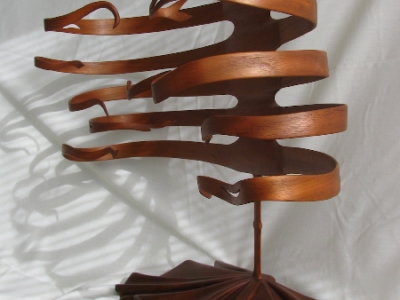 Rib Cage Sculpture  | Custom Woodworking by DJP Artistry