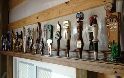 Custom Tap Handle Display  | Custom Woodworking by DJP Artistry