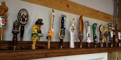 Custom Tap Handle Display  | Custom Woodworking by DJP Artistry